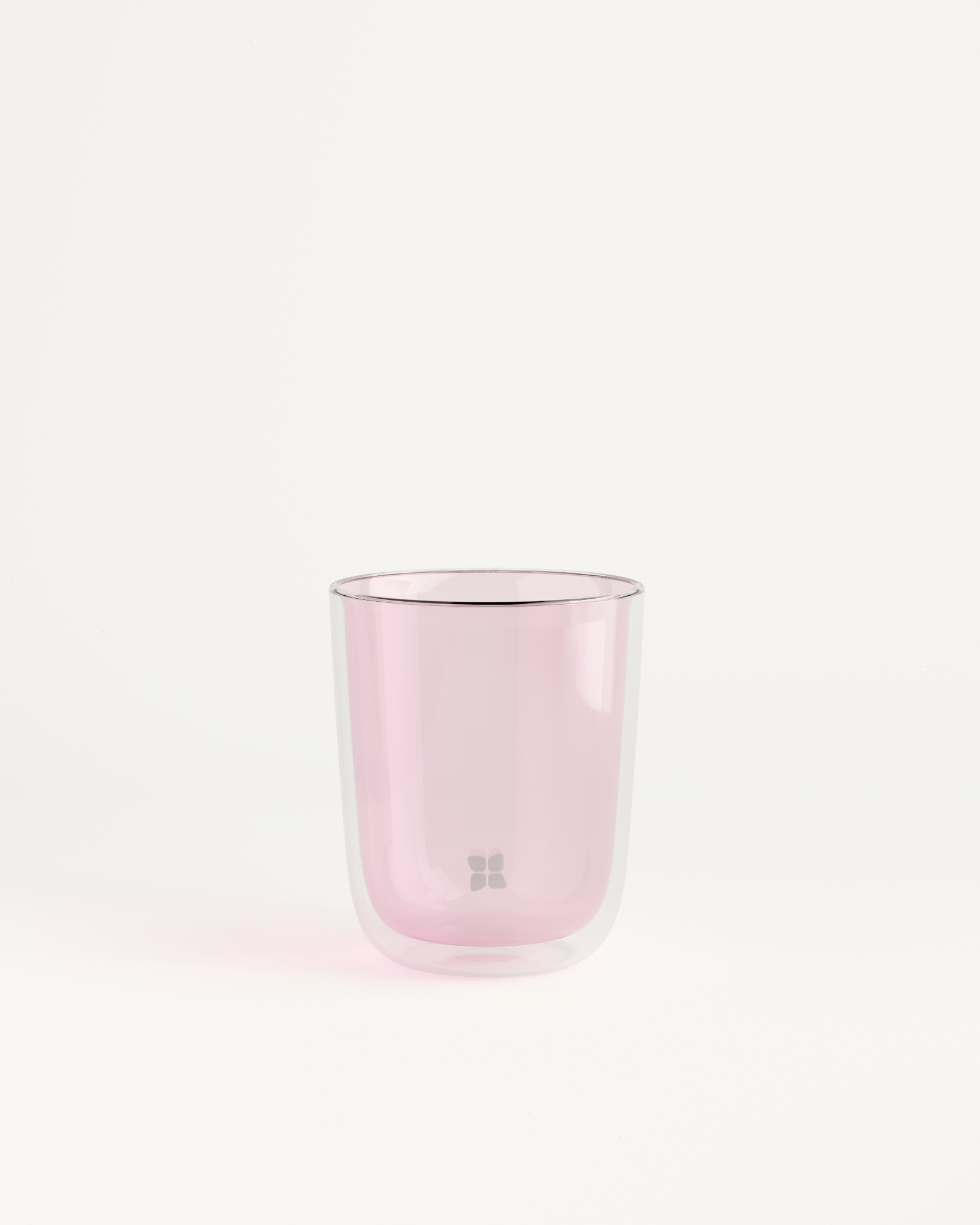 Tazza in vetro con filtro e coperchio di CASA MORANDI